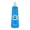 thumbnail image 1 of Botella de agua blanda Soft Flask con anilla para colgar, a prueba de fugas, plegable, para correr, ciclismo, fitness, trail y carreras. Azul, 1 of 8