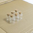 thumbnail image 3 of 15ml 30x40x17mm Mini Transparency Glass Bottles With Cork Empty Jars Crafts Clear Bottles Decorative bottle 6pcs, 3 of 5