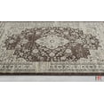 thumbnail image 6 of Handcraft Rugs-Espresso Brown/Beige Persian Isfahan Floral Pattern Distressed – Modern Vintage Area Rug, 6 of 7