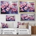thumbnail image 4 of Designart "Amethyst-Hued Dogwood Blossoms" Dogwood Floater Framed Wall Art Prints, 4 of 5