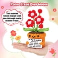 thumbnail image 2 of Regalo para la abuela: flor de ganchillo I Love You Forever, 2 of 7