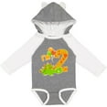 thumbnail image 3 of Inktastic Happy Dinosaur Second Birthday-green Boys or Girls Long Sleeve Baby Bodysuit, 3 of 5