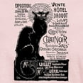 thumbnail image 3 of CafePress - Chat Noir Cat T Shirt - Women's Classic T-Shirt, 3 of 4