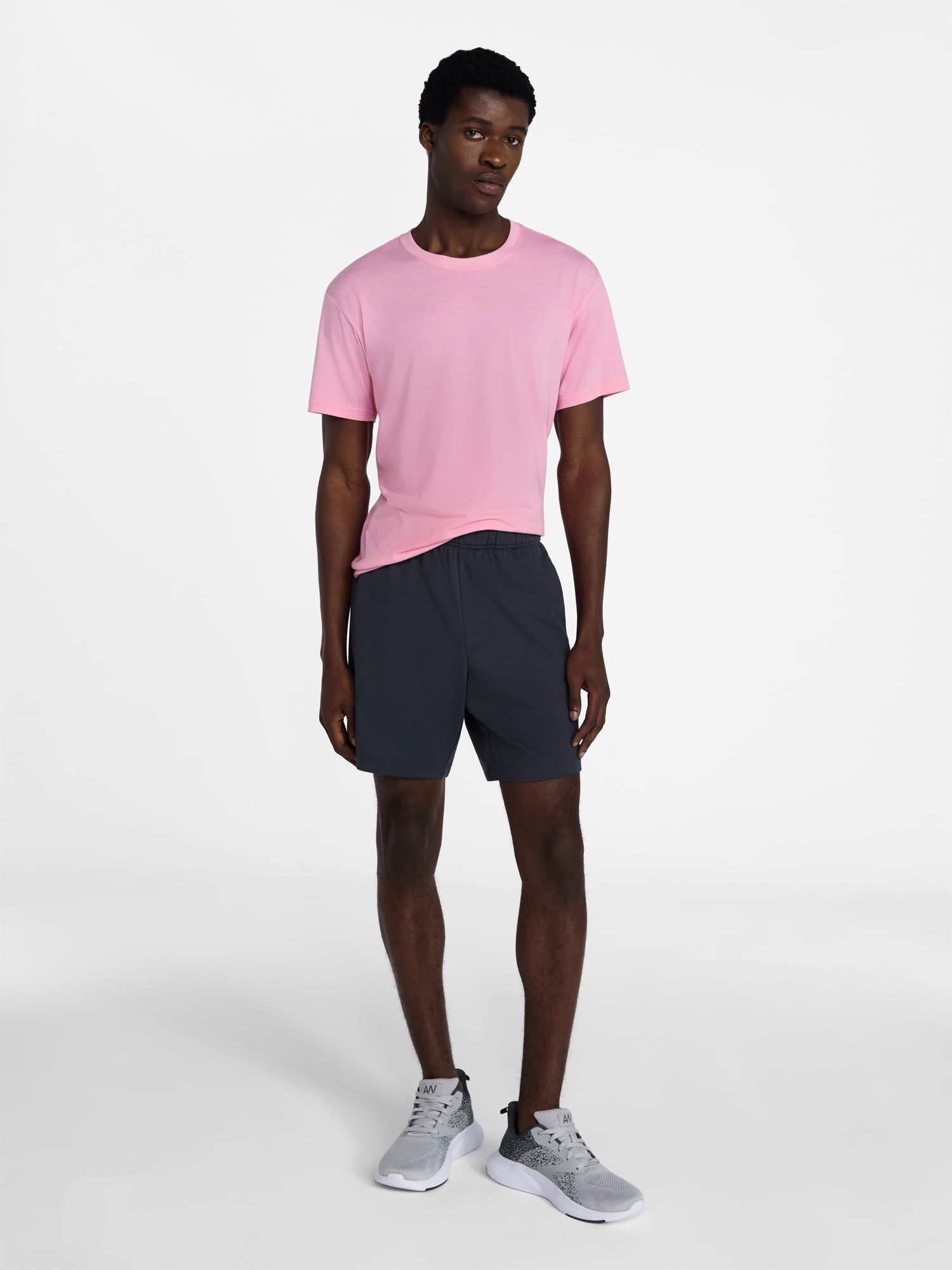 Athletic Works Men's and Big Men's Ponte Knit Shorts, Sizes XS-3XL