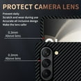 thumbnail image 6 of Dteck Magnetic Case for Samsung Galaxy Z Fold 3,Luxury Carbon Fiber Texture Case Compatible with MagSafe 360° Invisible Stand Cover for Galaxy Z Fold 3 5G,Black, 6 of 8