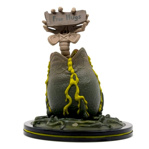 Figura QMx Facehugger Q-Fig Diorama de 9 cm de altura