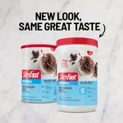 SlimFast Original Meal Replacement Shake Mix, Rich Chocolate Royale, 20.18 oz, 22 Servings