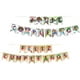 thumbnail image 5 of EeaseMX 2 juegos de banderines dorados con bandera española para decoración colgante de cumpleaños, 5 of 7