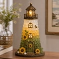thumbnail image 6 of Beginner-Friendly DIY Lighted Sea Glass-Style Lighthouse Kit,DIY Sea Glass Lighthouse Kit Collection with Pieces & Guide,Adults Craft Kit,Handmade Ocean Beach Decor for Craft Lovers, 6 of 9
