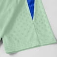 thumbnail image 7 of Zpanxa Boys Teal V-Neck Stripe Soccer Jersey and Navy Shorts Set 2 Piece Athletic Uniform Outfit, 7 of 7