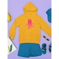 thumbnail image 3 of Lovely Octopus Hoodie Juniors -Image by Shutterstock,  Medium, 3 of 4