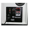 thumbnail image 5 of Rockville Rock Shaker 8" Inch White 400w Powered Home Theater Subwoofer Sub, 5 of 9