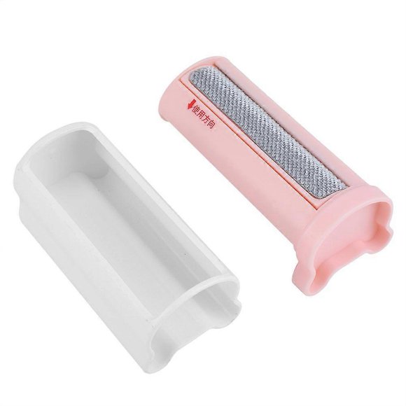 Mini Portable Electrostatic Static Sticky Brush Cloth Coat Lint Dust Remover Roller(Pink)