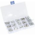 thumbnail image 2 of munirater 150Pcs Rivet Nuts SAE Rivet Nut Assortment Kit Aluminum Flat Head Threaded Insert Nutserts Assort, 2 of 6