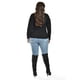 thumbnail image 3 of Sueter con relieve a rayas Roman Fashion / Tallas Extras, 4002 (Negro) negro 40, 3 of 6