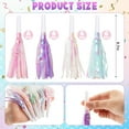 thumbnail image 5 of GIXUSIL 24 pcs Party Blowers Glitter Noise Makers, Noise Makers Glitter Metallic Fringed Party Horns for Birthday & Weddings Blow Horns Graduation Sporting Party Favors Supplies, 5 of 7