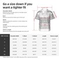 thumbnail image 3 of Chemistry Periodic Table Men'S 3d Print Casual Button Down Shirts, Novelty Hawaiian Short Sleeves L, 3 of 8
