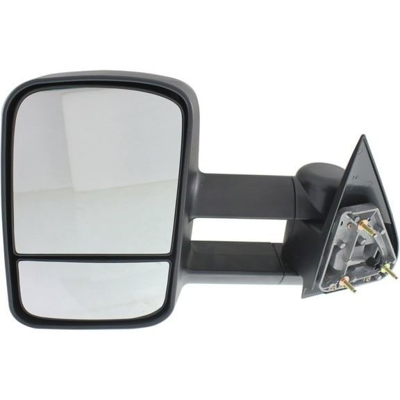 Kool Vue Towing Mirror Compatible With 2000, 2002-2006 Cadillac Escalade 2007 Chevrolet Silverado 1500 Classic Left Driver Side Textured Black