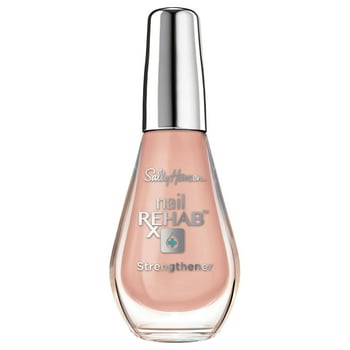 Sally Hansen Nail Rehab 41054, Strengthener, Hardener , Growth Serum, Strengthening Polish, Protection for Damaged, Visibly y, Protect Nails, 0.33 oz
