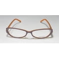 thumbnail image 3 of NEW VERA WANG V113 WOMENS/LADIES CAT EYE FULL-RIM PLUMISH FRAME DEMO LENSES 52-14-130 SPRING HINGES EYEGLASSES/EYEWEAR, 3 of 9