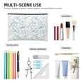 thumbnail image 4 of Hirioo Dragonfly for Paper Reusable Cosmetic Bag Zipper Encouragement Travel Pouch Toiletry Bag for Women Girls, 4 of 7