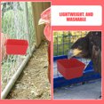 thumbnail image 4 of TEHAUX 8Ud Comedero Para Pájaros Accesorio Para Jaula De Mascotas, 4 of 7