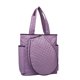 thumbnail image 3 of Bolsa de tenis, bolsa de bádminton, espaciosa, portátil, multiusos, de tela de nailon, elegante Púrpura, 3 of 6