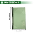 thumbnail image 5 of Unique Bargains Universal Car Window Tint Film Privacy Film Nano Ceramic PET 1 Pc 50% VLT Green 20ft x 20 inch, 5 of 7