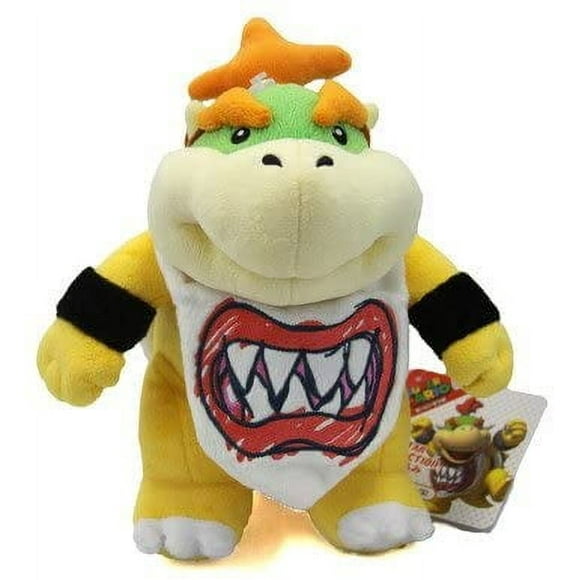 Little Buddy Super Mario All Star Collection 1424 Bowser Jr. Stuffed Plush, 8", 156 months to 180 months