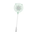 thumbnail image 4 of Mini ventilador USB portátil multiusos para ascensores y colas. Verde claro, 4 of 9