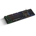 thumbnail image 2 of Teclado mécanico STF Abysmal Armor con luz LED de 7 efectos y cable trenzado reforzado, 2 of 5