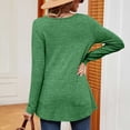 thumbnail image 5 of Timegard Hauts à Manches Longues pour Femmes Col Carré Blouse Froncée Automne Tunique Décontractée Confortable, 5 of 5