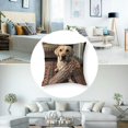 thumbnail image 5 of Decorative Round Throw Pillow,  Digital Print Comfortable Kids Funny Cute Wood Log Pillow Cylinder Floor Cushion for Home, Couch, Sofa, Bedroom, Living Room Decor, Trunk,, 5 of 7