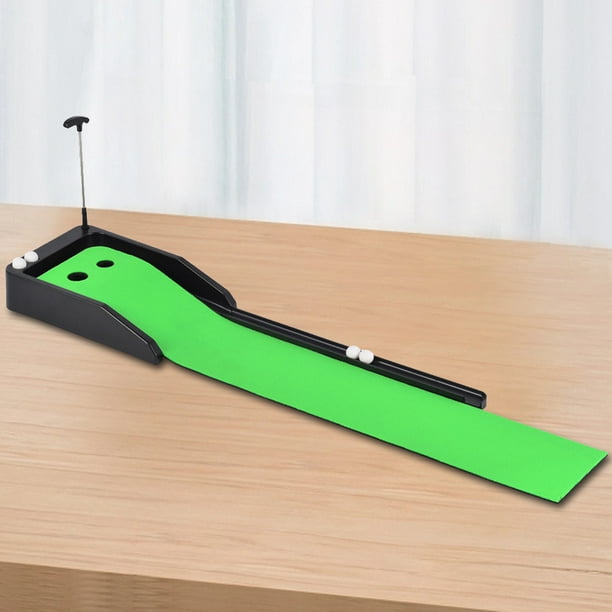 Alfombra de putting de terciopelo de cristal Bsvklp Juego de interior Mini Putting Ball Pad