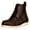 Brown, variant on LIBERTYZENO Mens Cow Hide Casual High Neck Shoes, Brown