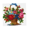 thumbnail image 1 of Patrones de Canasta de Flores Grande Soledad Kits de Punto de Cruz Estampados, 1 of 10