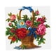 thumbnail image 1 of Kit de punto de cruz Bordado - Hermosa canasta de flores - Patrón de bordado Bordado preimpreso, Incl. Instrucciones para niños \ u0026 adultos Baoblaze Kits de punto de cruz estampado, 1 of 5