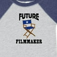 thumbnail image 4 of Inktastic Future Filmmaker Director Chair Boys or Girls Baby Bodysuit, 4 of 5