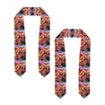 thumbnail image 2 of Fotbe Oil Paintings of Elephants Printed Class of 2024 Graduation Stole, 2 of 7