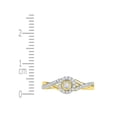 thumbnail image 2 of 10kt Yellow Gold Womens Round Diamond Solitaire Bridal Wedding Engagement Ring 1/4 Cttw, 2 of 2