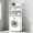 White, variant on 3-Tier Over Washer and Dryer Shelves, Over Washer Shelf, Washing Machine Storage Rack - Adjustable Shelving for Small Spaces