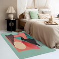 thumbnail image 3 of Geometric Rugs 3x4 Door Mat for Entryway, Modern Area Rugs for Living Room Bedroom, Abstract Indoor Carpets, Machine Washable, Soft & Non-Slip Low Pile Throw Rugs for Entrance I149Z&, 3 of 7
