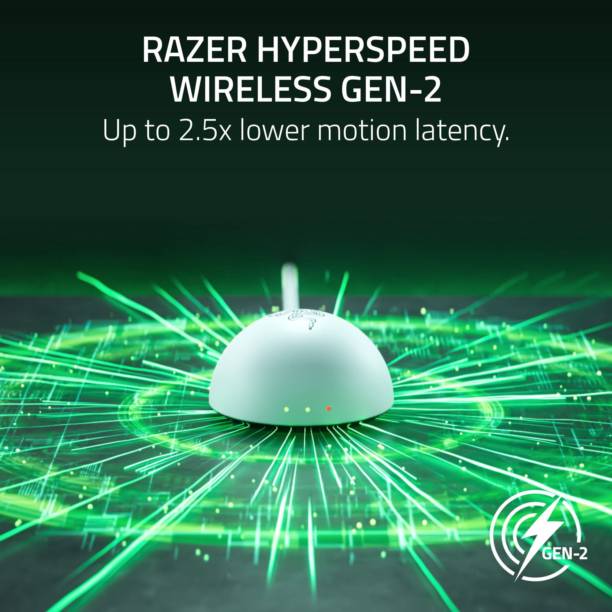 Razer Viper V4 Pro Wireless Gaming Mouse – 50g Ultra Lightweight, 50K DPI Optical Sensor, 8K Polling Rate, USB-C Charging – White