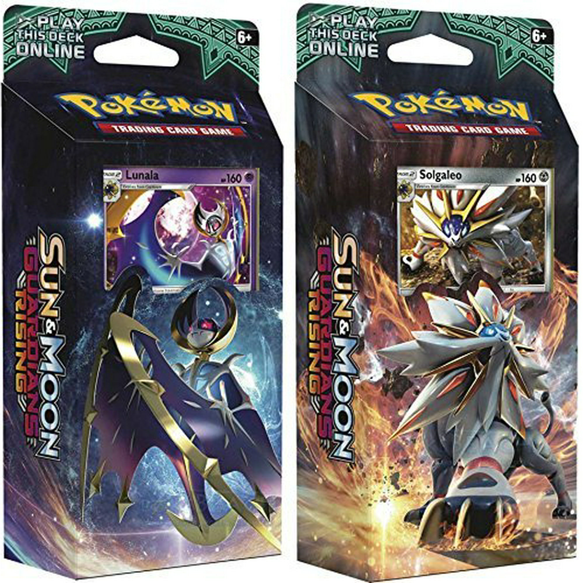 Pokemon Tcg Sun Moon Guardians Rising Bundle Of Two 60 Card Theme Decks Featuring A Holographic Solgaleo Lunala Walmart Canada Pokemon Tcg Sun Moon Guardians Rising Bundle Of Two 60 Card Theme Decks Featuring A Holographic Solgaleo Lunala Walmart Canada