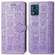 thumbnail image 4 of Funda Cartera FOXDOCK para MOTO E13 , Flip PU con Relieve de Gatos y Perros, Tarjetero y Soporte, 4 of 6
