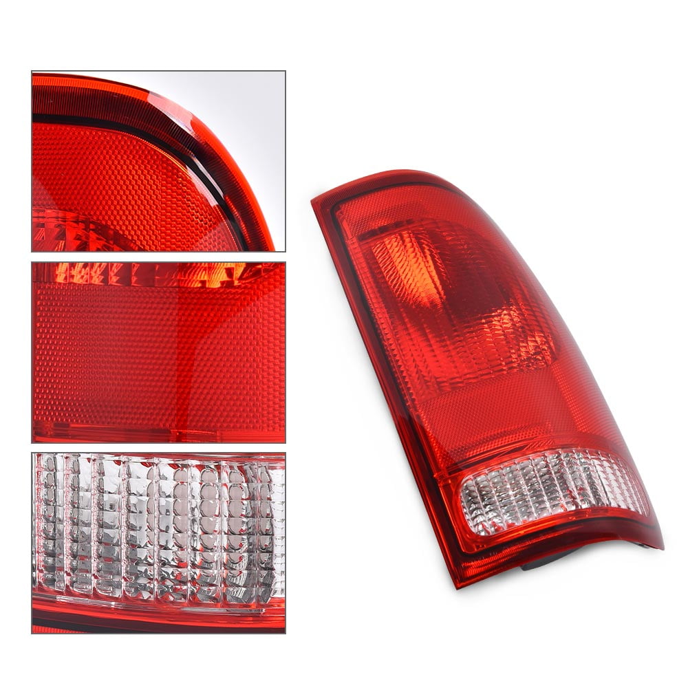 CROSSDESIGN Tail Light Set Fit for Ford F-150 1997-2003/F-250 F-350 Super Duty 1999-2007 Tail Lamp