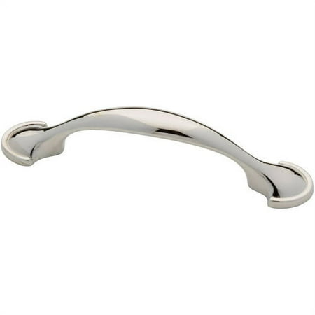 Liberty Polished Nickel 3" Half Spoon Foot Pull