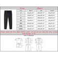 thumbnail image 4 of UFOUND Mens Guard Pants Loose Ice Silk Solid Color Sports Leggings Stylish Trousers Streetwear, 4 of 6