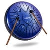 LEKATO Steel Tongue Drum 6 Inch 11 Notes D Major Beginner Handpan Drum Percussion for Meditation Yoga Musical Education Christmas New Year's Gift for Families/Friends/Lovers
