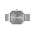 thumbnail image 3 of Mathey-Tissot Monsoon Square Quartz Silver Dial Men's Watch H7917AS, 3 of 3